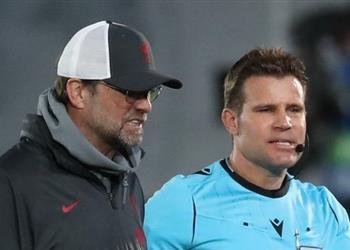 كلوب ينتقد تعامل حكم مباراة ريال مدريد وليفربول مع ماني كأن الأمر شخصي