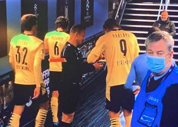 جوارديولا عن حصول الحكم المساعد على توقيع هالاند ربما كان معجب ا به