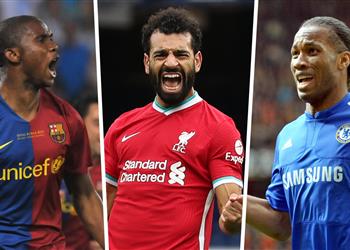 محمد صلاح يعادل رقم إيتو ويقترب من دروجبا في دوري أبطال أوروبا