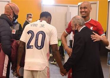 ماركا تكشف تفاصيل حديث بيريز مع فابينيو بعد فوز ريال مدريد أمام ليفربول