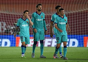 قائمة برشلونة لمباراة الكلاسيكو امام ريال مدريد عودة بيكيه وسيرجي روبيرتو