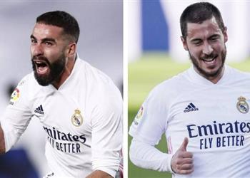 قائمة ريال مدريد لمباراة الكلاسيكو أمام برشلونة غياب هازارد وكافارخال