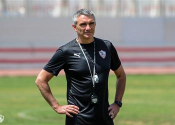 مران الزمالك كارتيرون يوجه 3 رسائل للاعبين قبل مواجهة تونجيث