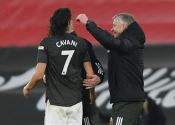 سولشاير يكشف آخر تطورات تجديد عقد كافاني مع مانشستر يونايتد