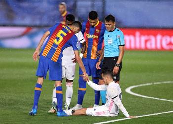 موسم لوكاس ينتهي ريال مدريد يعلن إصابة فاسكيز بالتواء في الرباط الصليبي