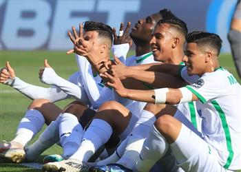 فيديو مالانجو يسجل هدف الرجاء الثاني أمام بيراميدز