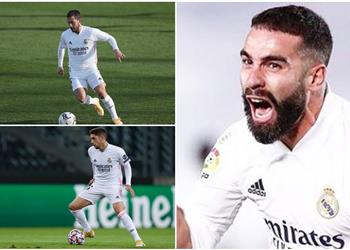 صحيفة إسبانية تكشف موقف هازارد وفالفيردي وكارفاخال من المشاركة أمام ليفربول