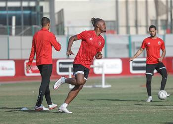 مران الأهلي انتظام والتر بواليا وناصر ماهر وتدريبات تأهيلية لـ حمدي فتحي