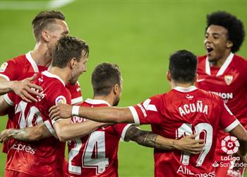 فيديو إشبيلية يفوز على سيلتا فيجو برباعية في مباراة مثيرة بالدوري الإسباني