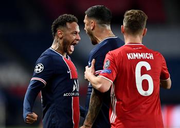 حامل اللقب يودع البطولة فيديو باريس سان جيرمان يتأهل لنصف نهائي دوري أبطال أوروبا رغم الهزيمة من بايرن ميونخ