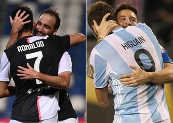 هيجواين لم أعتمد على ميسي ورونالدو في مسيرتي وربما أدرس علم الخمور بعد الاعتزال