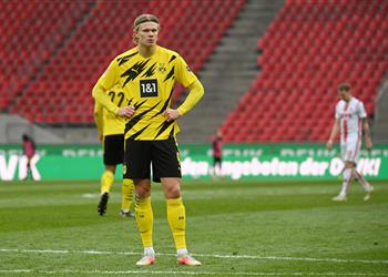 بوروسيا دورتموند سئمنا من شائعات هالاند ولن يرحل في الصيف انظروا إلى سانشو