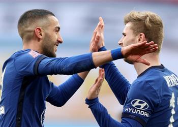 فيديو حكيم زياش يفسد أحلام رباعية مانشستر سيتي ويقود تشيلسي لنهائي كأس الاتحاد الإنجليزي