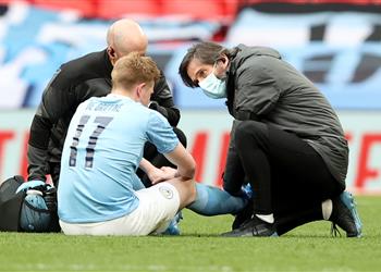 صحفي بلجيكي يوضح تفاصيل إصابة دي بروين أمام تشيلسي