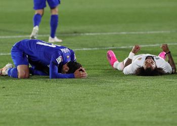 فيديو ريال مدريد يهدر ن قطتين في الصراع على الليجا بتعادل مخيب أمام خيتافي