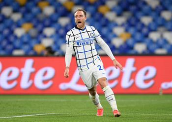 فيديو بهدف إريكسن إنتر ميلان يتعادل إيجابي ا أمام نابولي ويقترب من لقب الدوري الإيطالي