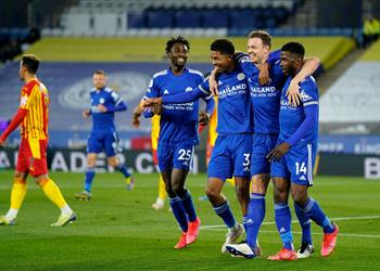 فيديو ليستر سيتي يضرب وست بروميتش بثلاثية ويتمسك بالمركز الثالث في البريميرليج