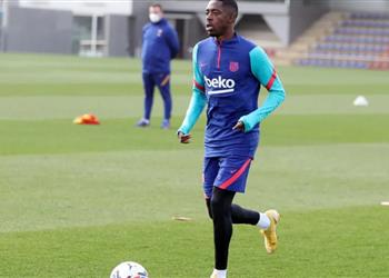 ديمبلي ونيتو يعودان للتدريبات قبل مباراة فياريال في الدوري الإسباني