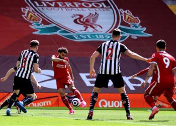 ترتيب هدافي الدوري الإنجليزي بعد هدف محمد صلاح ضد نيوكاسل