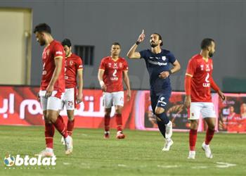 فيديو من ضربة جزاء رامي صبري يسجل هدف إنبي الأول أمام الأهلي