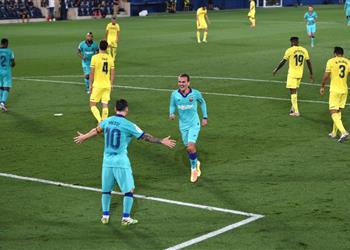 تشكيل برشلونة أمام فياريال ميسي يقود الهجوم وبيكيه ضمن ثلاثي دفاعي