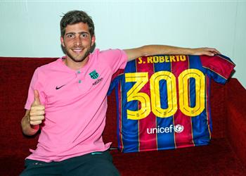 سيرجي روبيرتو كل م باراة نفوز بها ت قرب برشلونة من لقب الليجا