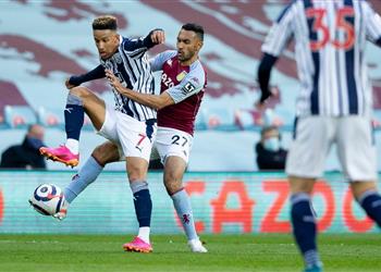 فيديو بمشاركة المحمدي أستون فيلا يتعادل بصعوبة مع وست بروميتش في الدوري الإنجليزي