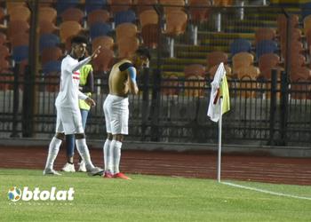 فيديو حميد أحداد يسجل هدف الزمالك الثاني أمام البنك الأهلي