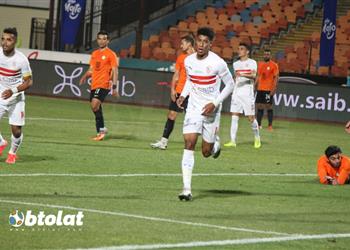 فيديو حميد أحداد يواصل تألقه ويسجل هدف الزمالك الثالث أمام البنك الأهلي