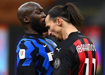 تغريم إبراهيموفيتش ولوكاكو بسبب مشاجرة ديربي ميلان