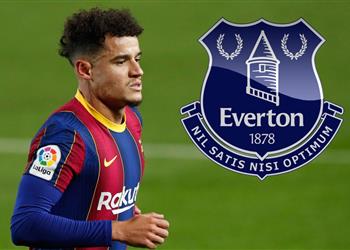 تقارير إيفرتون يخطط لضم كوتينيو من برشلونة