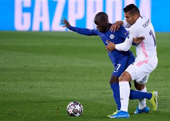 تشيلسي عن كانتي بعد تألقه أمام ريال مدريد يغطي ثلث كوكب الأرض