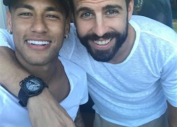 بعد نيمار بيكيه ي علق على مستقبل ميسي