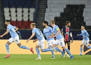 جوارديولا مشيد ا بـ محرز أمام سان جيرمان شخصية قوية ولا يشعر بالضغط