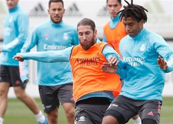 راموس يعود إلى تدريبات ريال مدريد ويستهدف المشاركة أمام تشيلسي