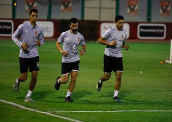 مران الأهلي موسيماني يحاضر اللاعبين استعداد ا لمواجهة الجونة ومعلول يواصل التأهيل