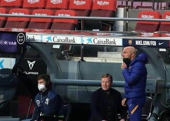 تقرير حكم مباراة برشلونة وغرناطة يكشف سبب طرد كومان