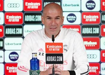 زيدان ي لمح لاتباع سياسة التدوير في مباراة ريال مدريد وأوساسونا ويصرح لست سعيد ا بهزائم المنافسين