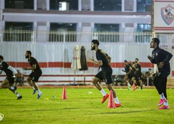 مران الزمالك كارتيرون يوجه رسالة للاعبين غياب جنش وجاهزية الونش