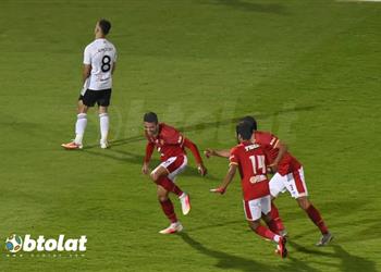 فيديو تصويبة صاروخية طاهر محمد طاهر يسجل هدف الأهلي الأول أمام الجونة