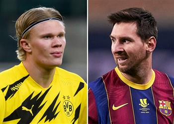 تقارير من أجل هالاند ميسي مستعد للتجديد وتخفيض عقده مع برشلونة