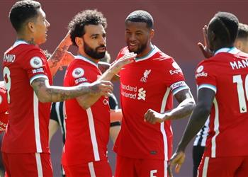 محمد صلاح فخور بالتسجيل مع ليفربول وربما أفوز بلقب هداف الدوري الإنجليزي