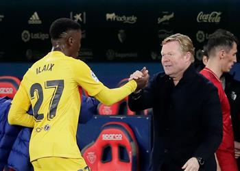 كومان نجاحاتي مع برشلونة عندما كنت لاعب ا ساعدتني الآن