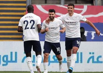 أجويرو سعيد بهدفي في كريستال بالاس ونتمنى فوز ليفربول على مانشستر يونايتد