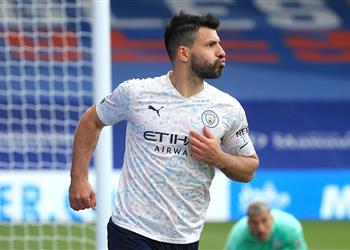 جوارديولا أنا م غرم بـ أجويرو ويمكنه المشاركة أمام باريس سان جيرمان