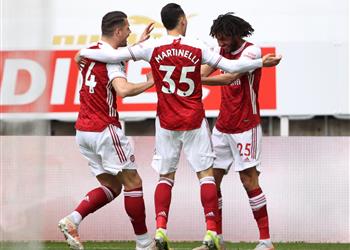 أرتيتا يشيد بـ هدف محمد النني أمام نيوكاسل يمنحه الثقة لبدء المباريات دائم ا