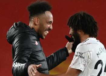 أوباميانج سعيد بهدف محمد النني لأنه رجل عظيم