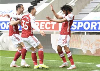 جماهير آرسنال عن أداء محمد النني أمام نيوكاسل بيرلو الأهرامات لا ي سجل إلا الأهداف الرائعة