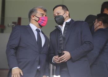 لابورتا 4 مباريات متبقية ليفوز برشلونة بـ الدوري الإسباني