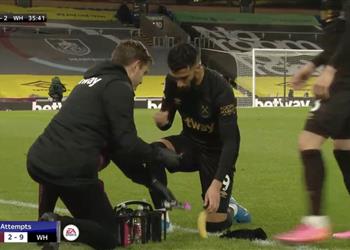 الحكم يوقف مباراة وست هام وبيرنلي من أجل إفطار سعيد بن رحمة